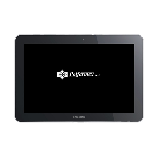 Prezentacje tabletowe dla przedstawicieli Polfarmex